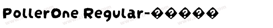 PollerOne Regular字体转换